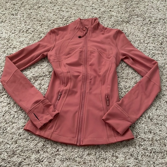 lululemon athletica Jackets & Blazers - lululemon athletica Dusty Rose Zip-Up Jacket